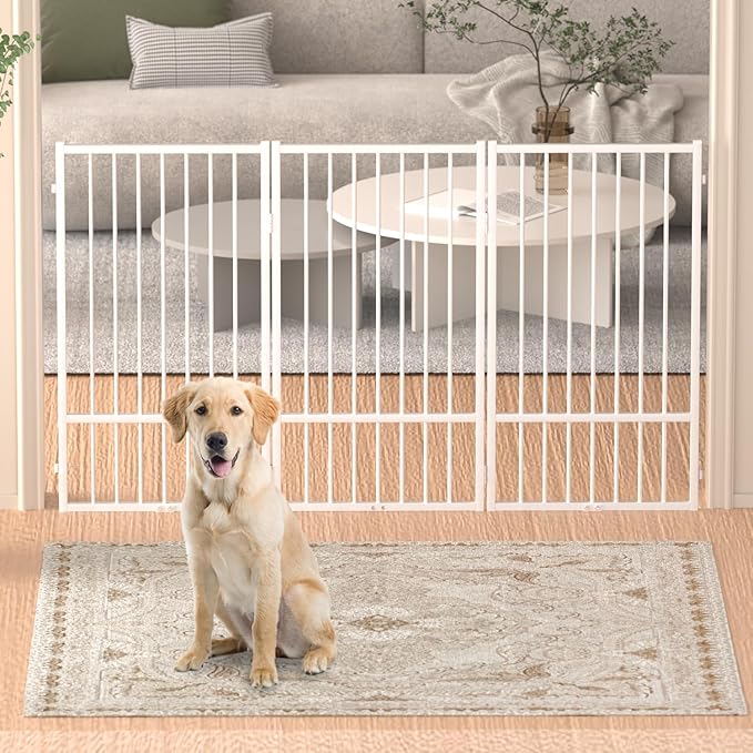 Full Metal Freestanding Dog Gate - Image 6
