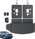 Cargo Mat Backrest Mats for 2016-2025 2026 Dodge Durango 6/7 Seats Car Mat by JOULARISE