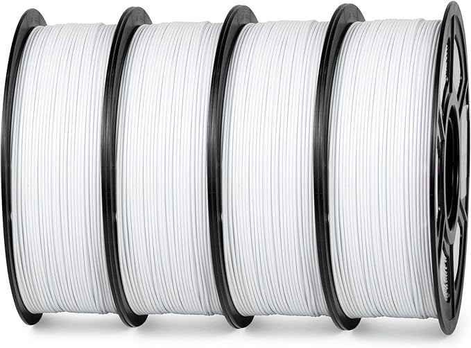 iSANMATE ASA Filament 1.75mm Bundle 4KG, UV & Weather Resistant 3D Printer by iSANMATE