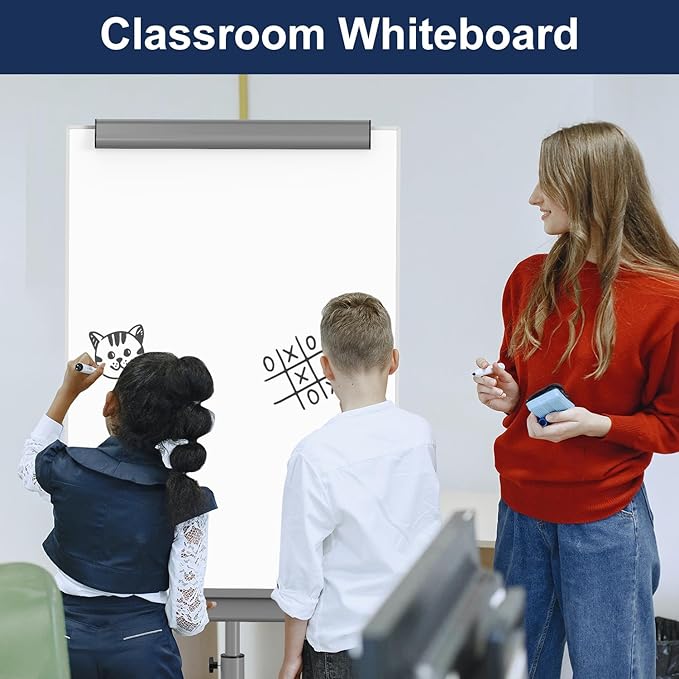TSJ OFFICE Mobile Standing Whiteboard - Image 9