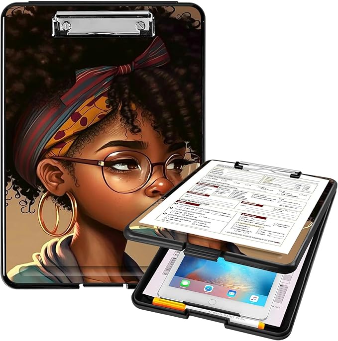 A4 Clipboards, Heavy Duty Waterproof Nursing Plastic Folder Clipboard by Unknown