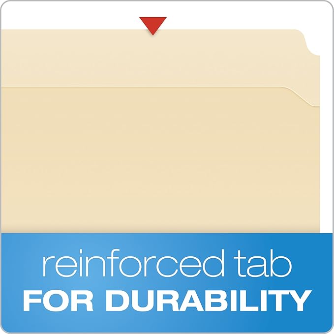 Pendaflex Manila Fastener Folders, Letter Size, 2 Fasteners, Straight Cut - Image 5