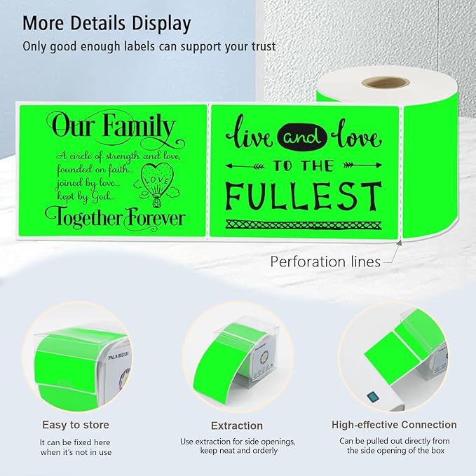 3x5 Inch Thermal Label Stickers, Moving Boxes, Address & Inventory Organization - Image 4