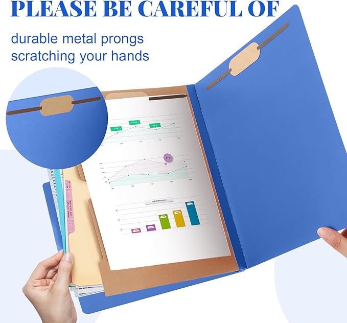 Skyygemm 12 Pack Classification Folders Letter Size Bulk - Image 3