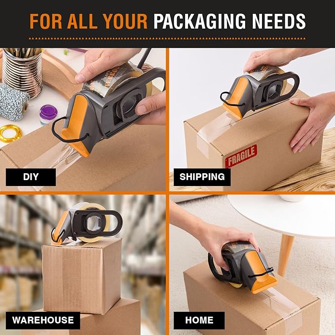 Heavy-Duty Clear Packing Tape - Image 5