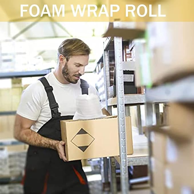 12"x 70' Foam Wrap Rolls for Moving Packing Foam Roll Packing Materials - Image 6