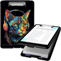 Clipboard with Storage, High Capacity Plastic Storage Clipboard with Low by Qindaiwen