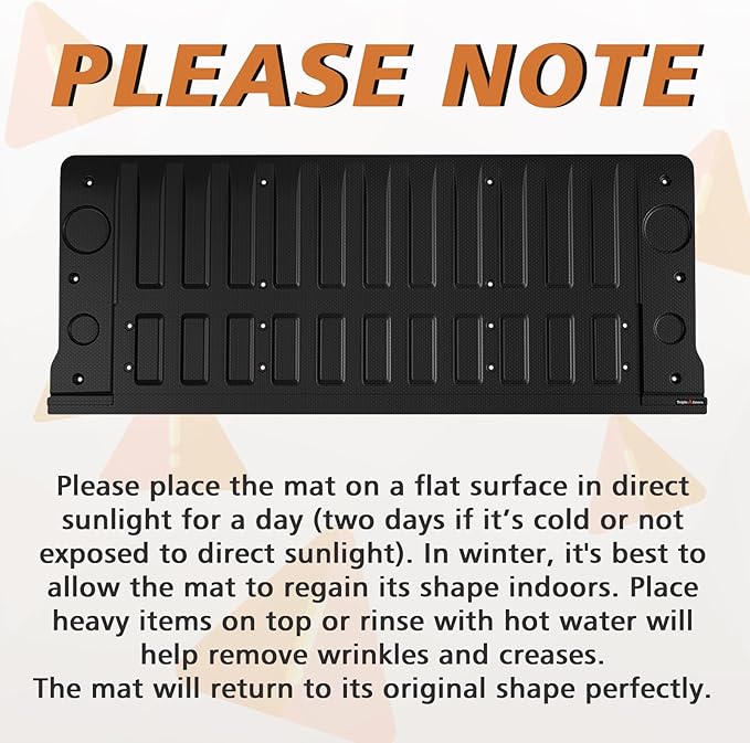TripleAliners Tailgate Mat for 2019-2025 2026 Chevy Silverado & GMC Sierra 1500 - Image 4