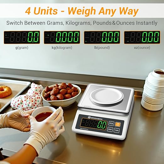 Gram Scale Waterproof Counting Function Weighs Gram, Pound & Kilogram, 13lb - Image 4