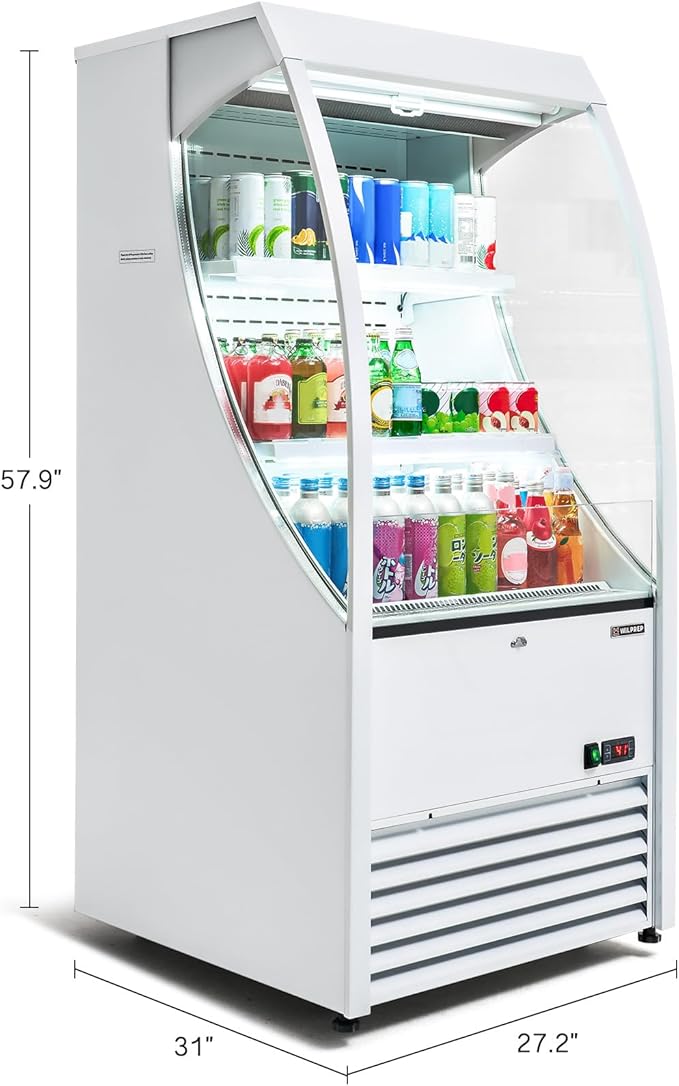Wilprep Commercial Display Refrigerator, Grab and Go Display Refrigerator - Image 7