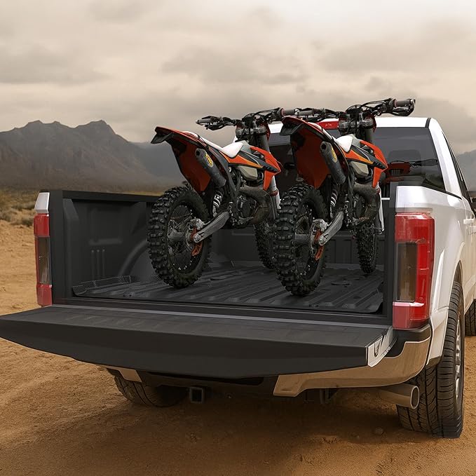 Truck Bed Mat for Ford F250 F350 F450 Super Duty 2017-2026, All Weather Truck - Image 6