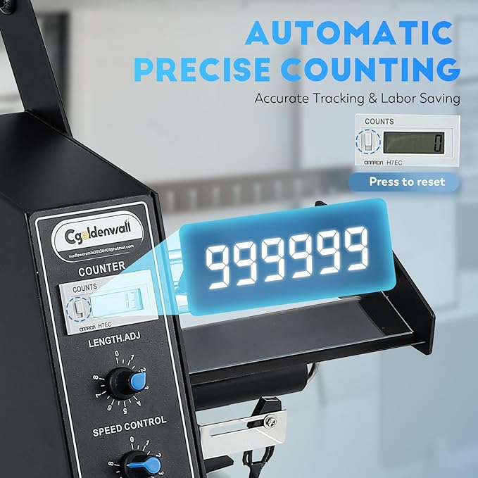 CGOLDENWALL Automatic Label Dispenser Sticker Roll Dispenser - Image 4