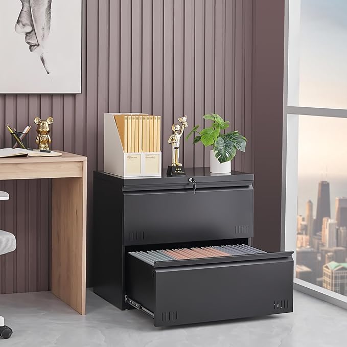 2 Drawer File Cabinet, File Cabinets - Image 9