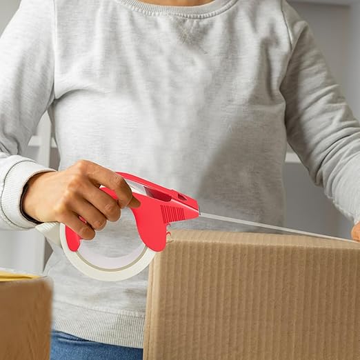 6 Rolls of Clear Shipping Packaging Tape, Packing Tape, Cardboard Tape - Image 5