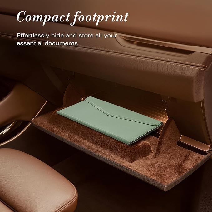 CoBak Leather Car Registration and Insurance Holder - Image 6
