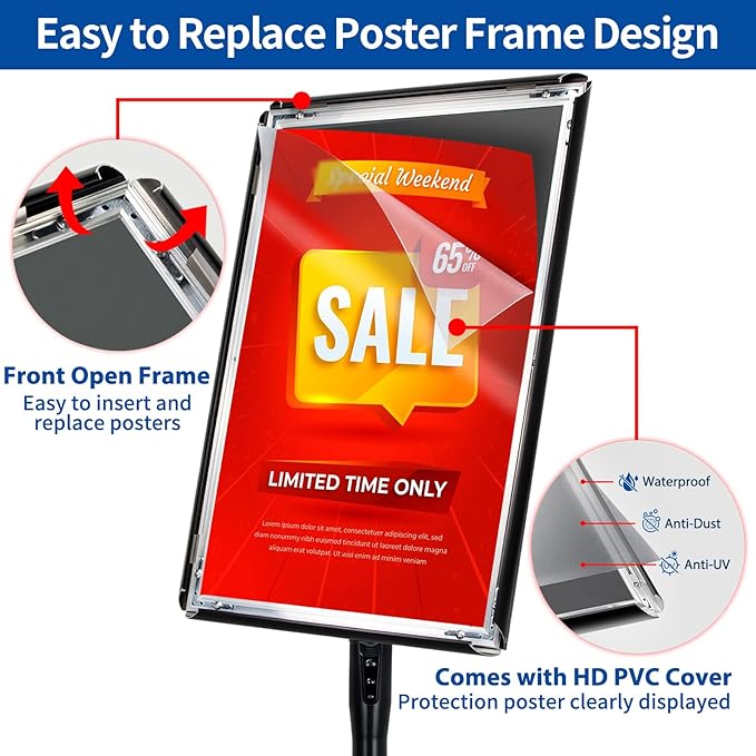 Adjustable Sign Holder Stand - Image 5