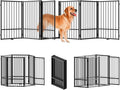 Full Metal Freestanding Dog Gate by SNUOWU