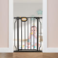 owlie Small Narrow Baby Gate for Stairs Doorways Hallways 23.6-27.6 Inch Wide by owlieextrawidebabygate