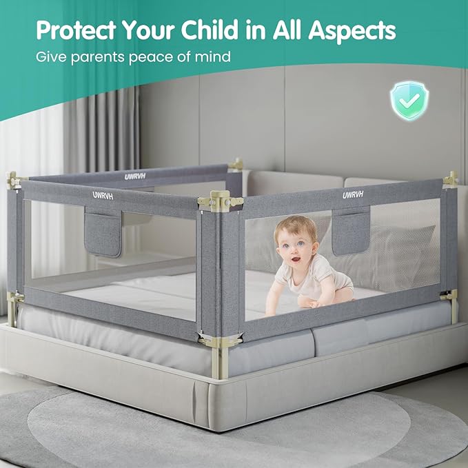 Bed Rails for Toddlers, Toddler Bed Rails, Bed Rail for Baby - Image 2