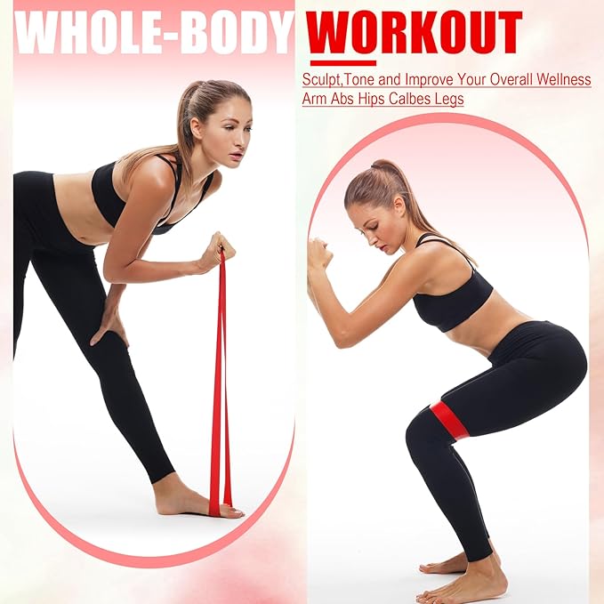 Deekin Resistance Bands Resistance Loop Exercise Bands Exercise Equipment - Image 5