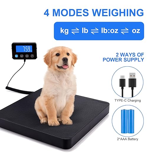 Digital Shipping Scale, 5g High Accuracy 440 lb Postal Scale - Image 6