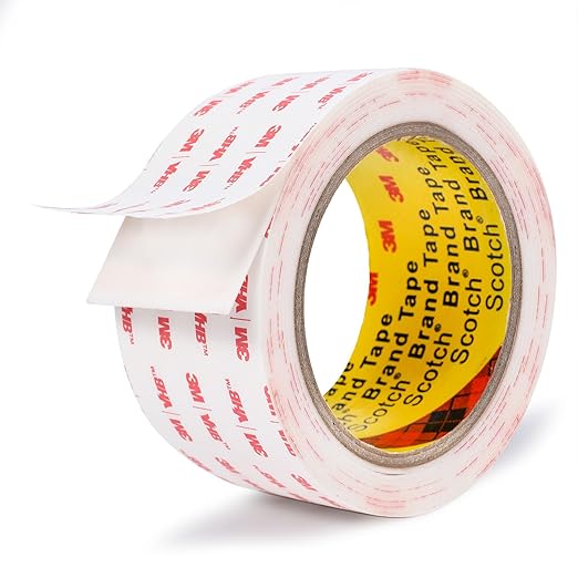 Double Sided Tape 2in X 9.85ft，Heavy Duty Removable Mounting Tape, Picture by Doublesidedtape