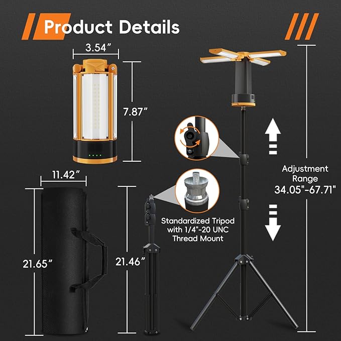 T-SUN Rechargeable Camping Light - Image 7