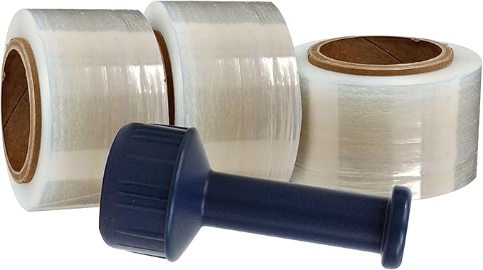 WOD SFCB80 Heavy Duty Hand Stretch Film Wrap 80 Gauge Thick by WODTape