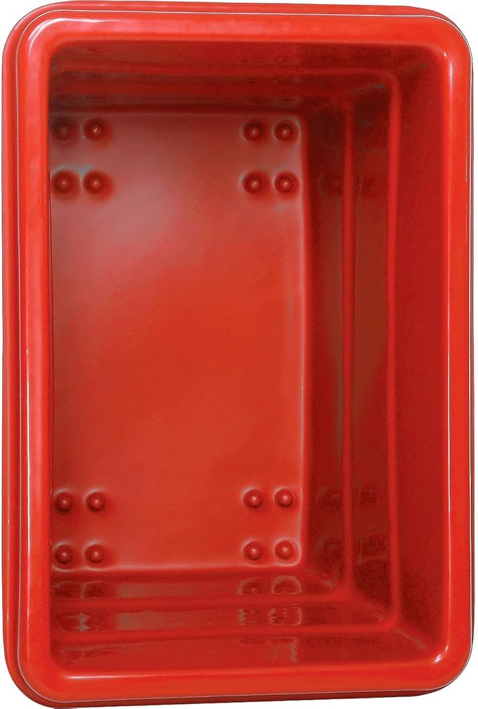 Global Industrial 6 Bushel Plastic Bulk Box Truck, Direct Mount Base, 500 lbs. - Image 4
