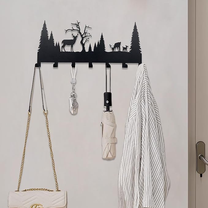 Wall Mounted Key Rack | Metal Key Rack Hook Organizer | Metal Key Organizer - Image 5