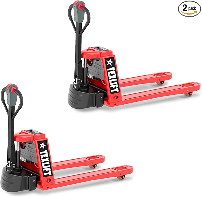 Full Electric Power Pallet Jack – Standard Duty Pallet Truck 4400 Lb Capacity by Texlift