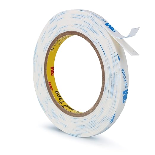 3M Double Sided Tape 0.39"×16.5Ft, No Damage Double Sided Wall Tape, Heavy Duty by 3MFullRangeProducts