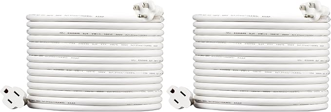 Amazon Basics Extension Cord, 13 Amps, 25 Foot by AmazonBasics