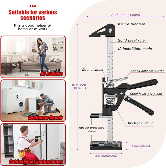 Labor-Saving Arm Jack Multifunctional Construction Jacks, Furniture Jacks，Lift - Image 7