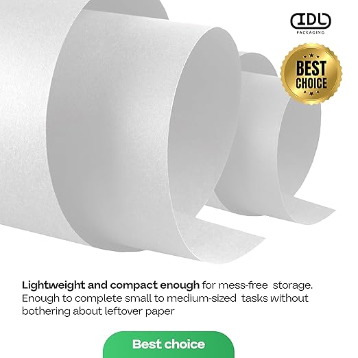 White Kraft Paper Roll 18" x 8640" - Image 7