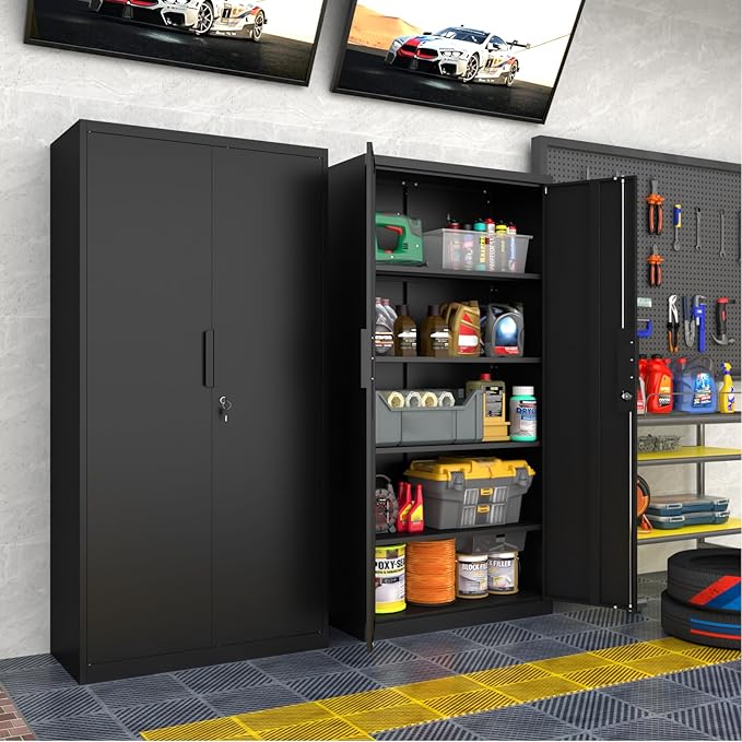 Metal Garage Storage Cabinet - Image 2