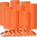 Liliful 100 Pcs Silicone Rubber Wristbands Rubber Wristband Bracelet Bands by Liliful
