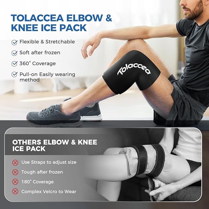 Tolaccea Hot & Cold Therapy Flexible Ice Packs - Image 5
