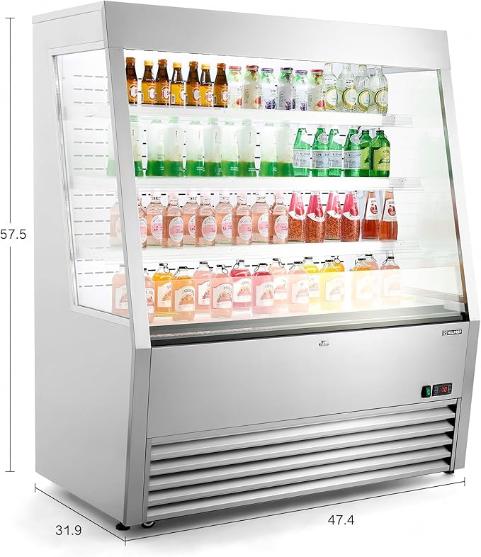 Wilprep Commercial Display Refrigerator, Grab and Go Display Refrigerator - Image 9