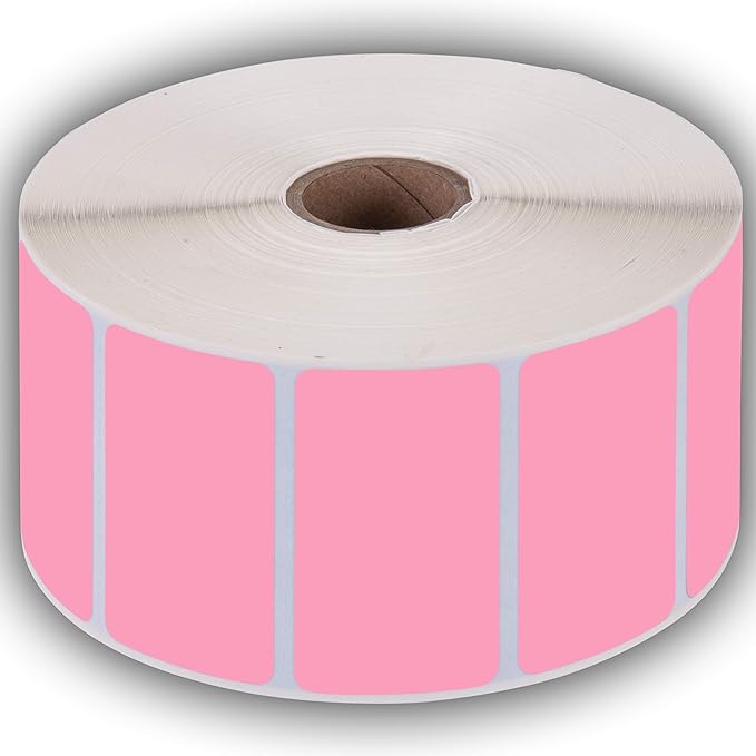 2.25" X 1.25" Direct Thermal Perforated Stickers Labels - Image 2