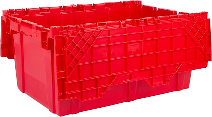 Hudson Exchange 27.3 x 17.2 x 12.6 Storage Tote Distribution Container - Image 4