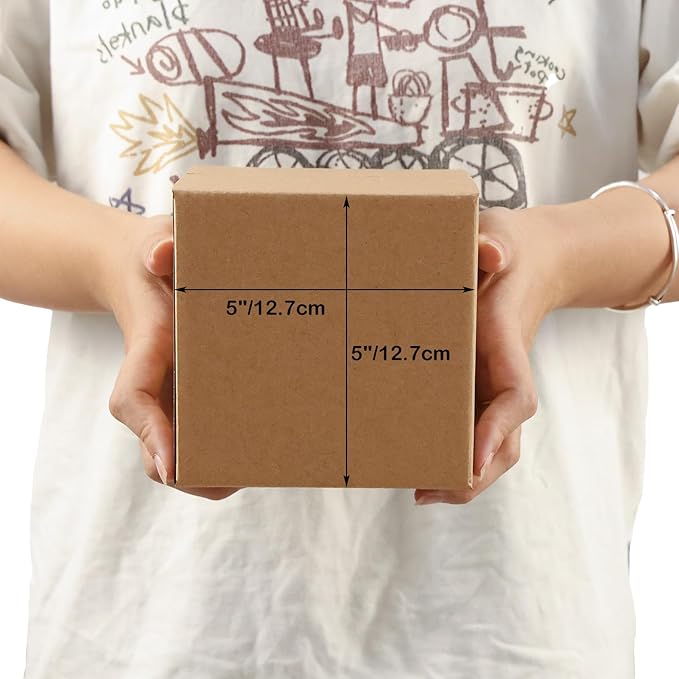 EdenseeLake 40 Pack 5x5x5 inches Shipping Boxes Small Cardboard Boxes - Image 4