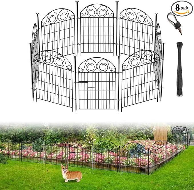 Tall Garden Fence Animal Barrier by Getlaygardenfence
