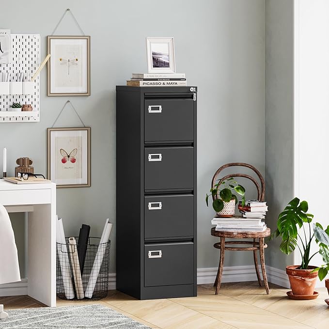 MIIKO 4 Drawer Filing Cabinets - Image 6