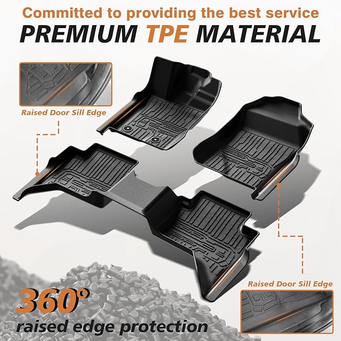 TripleAliners Floor Mats Compatible - Image 2