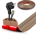Floor Cord Cover Self Adhesive Cord Hider, 10FT Cable Management, Extension by DBHXXMB-HH
