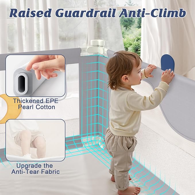 3-Piece Bed Rail for Toddlers - Image 4