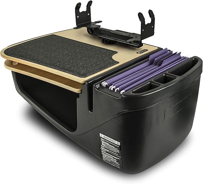 AutoExec GripMaster Car Desk for Your Vehicle Workstation and Mobile Office by AutoExec