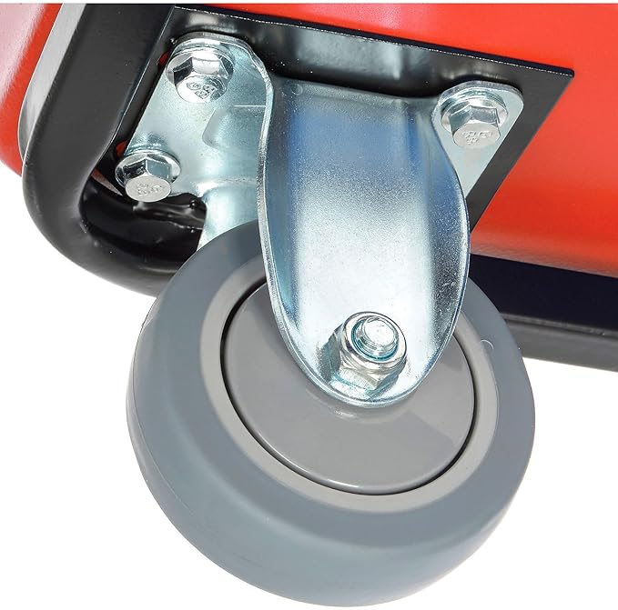 Global Industrial 20 Bushel Plastic Bulk Box Truck, Steel Chassis Base - Image 7