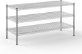 21" Deep x 54" Wide x 27" Height Wire Shelving Kit | 3-Tier | NSF Commercial by Regal+Altair